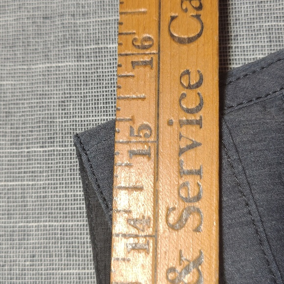 Vissla The Point Board‎ Shorts Size 30 Small 19.5" Blue Gray Striped Surf Swim - Picture 11 of 12